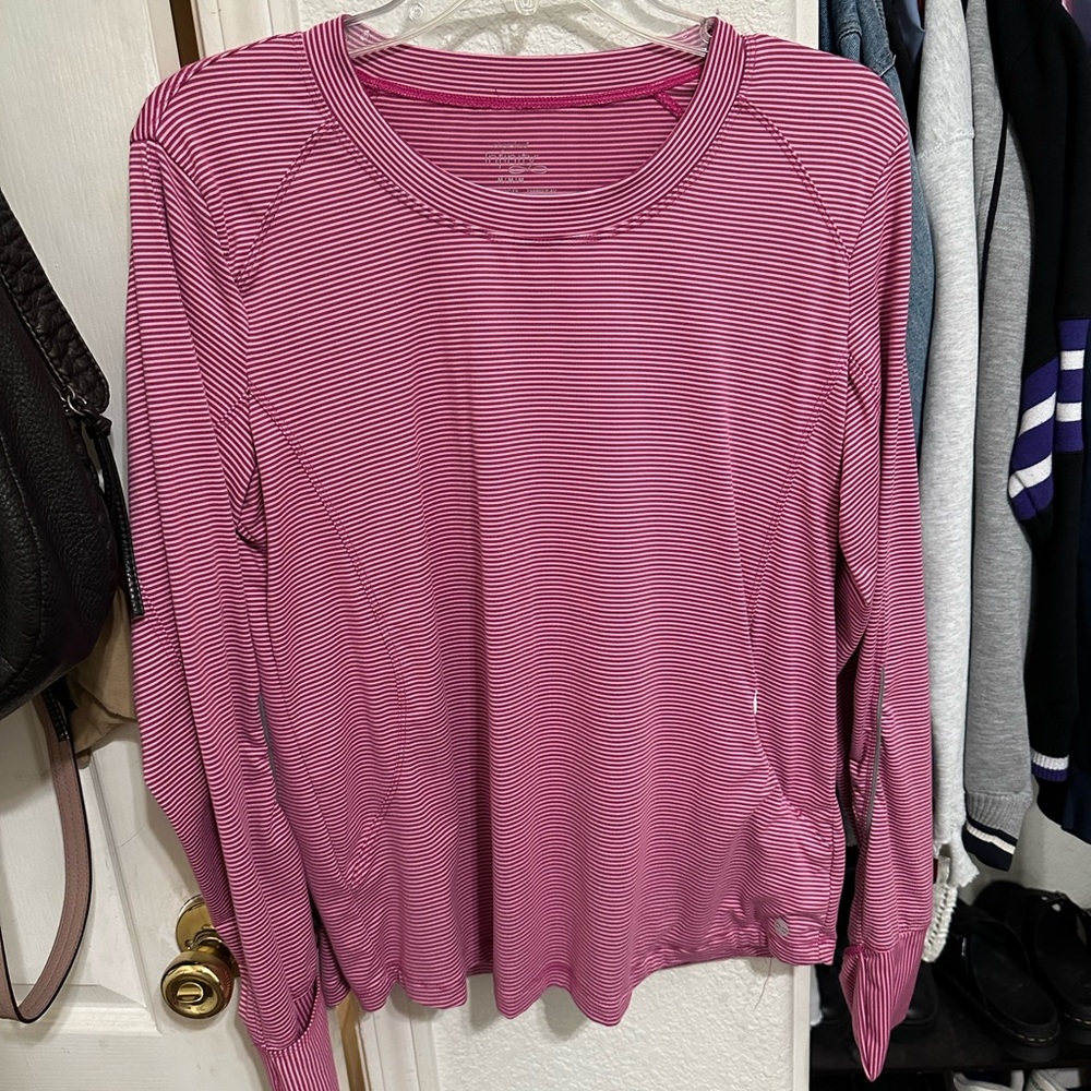 Pink & white stripe Cherokee infinity underscrub